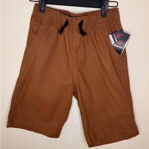 *NWT* Youth Swiss Cross brown cargo Shorts size medium 10-12
